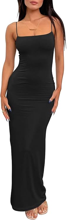 LILLUSORY Women's Summer Casual Slip Dress